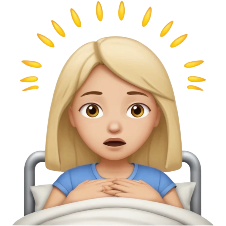 Girl wake up emoji