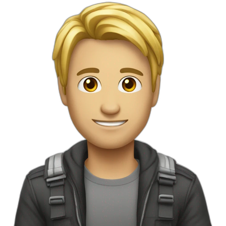 Un hacker con un letrero que diga leyendapro06 emoji