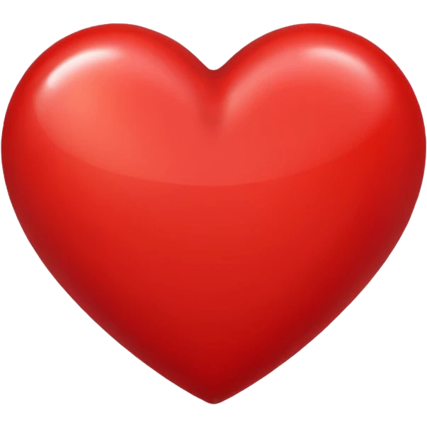 red heart emoji
