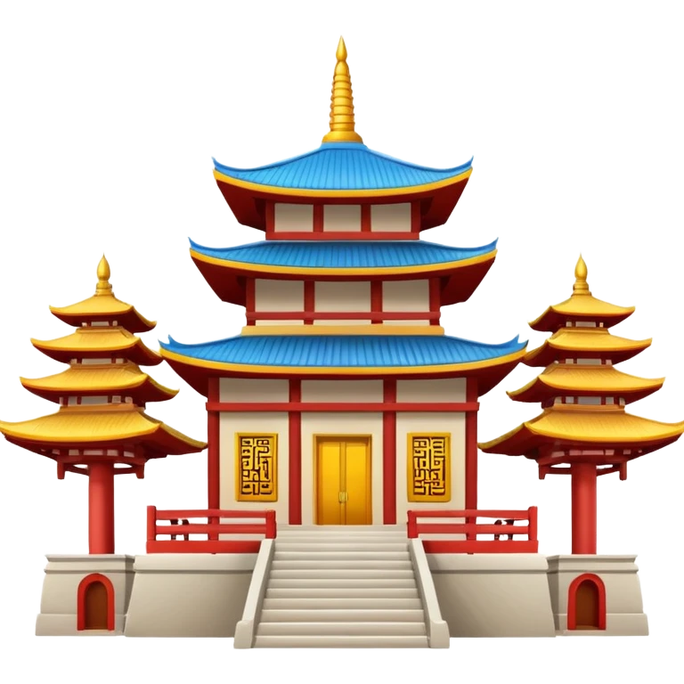 buddhist Temple visit emoji