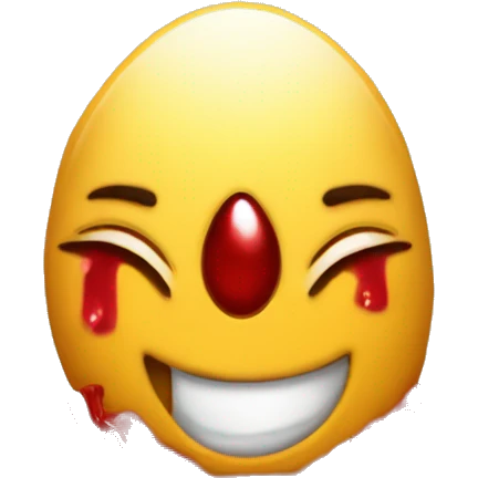 sparkle blood drops emoji