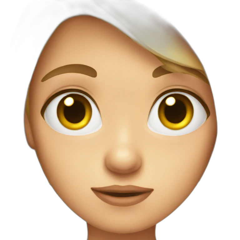 emily with big eyes emoji