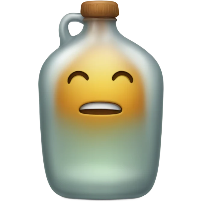 A hot bottle emoji