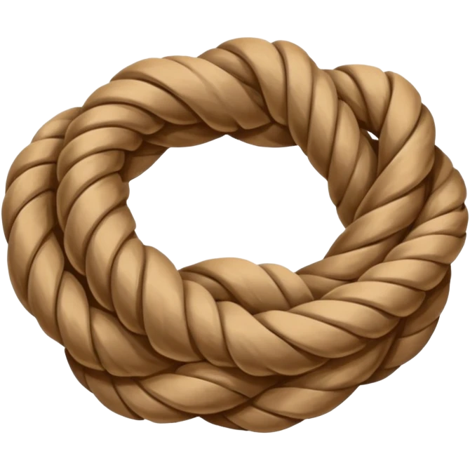 rope with single knot



















 emoji