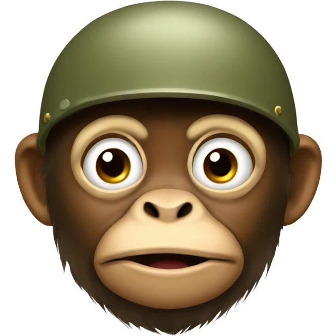 Army Monkey emoji