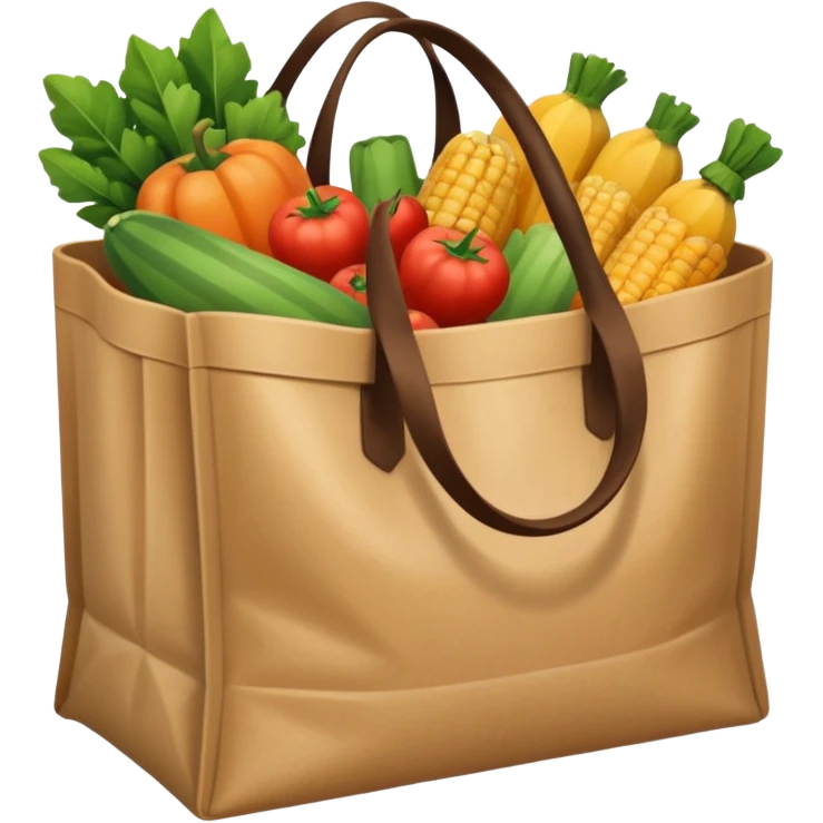 groceries in a bag emoji