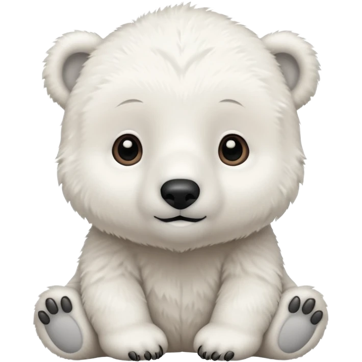 a baby polar bear



















 emoji