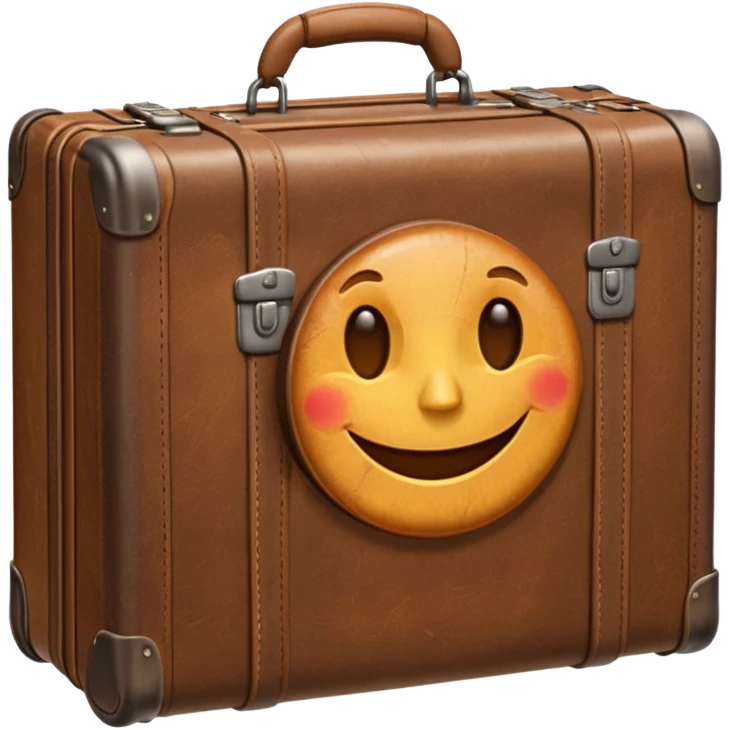 suitcase smiling  emoji