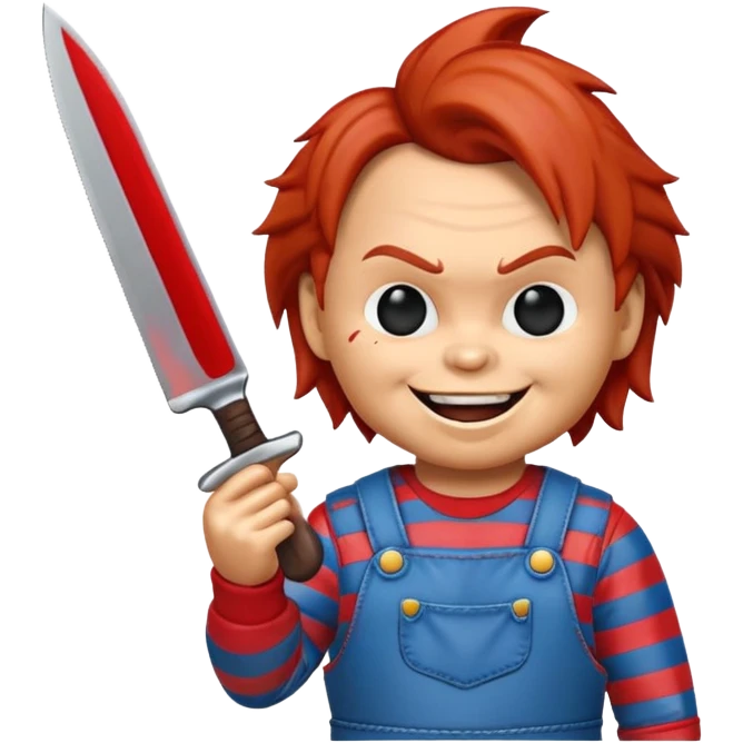 Un emojin de chuky emoji