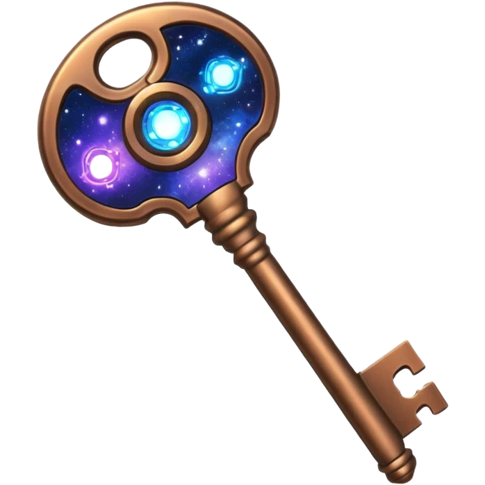 bronze key galaxy skin emoji
