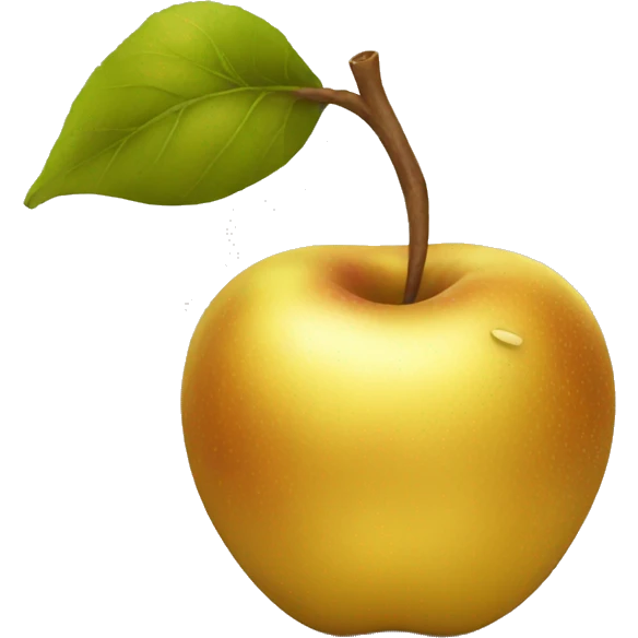 golden apple emoji
