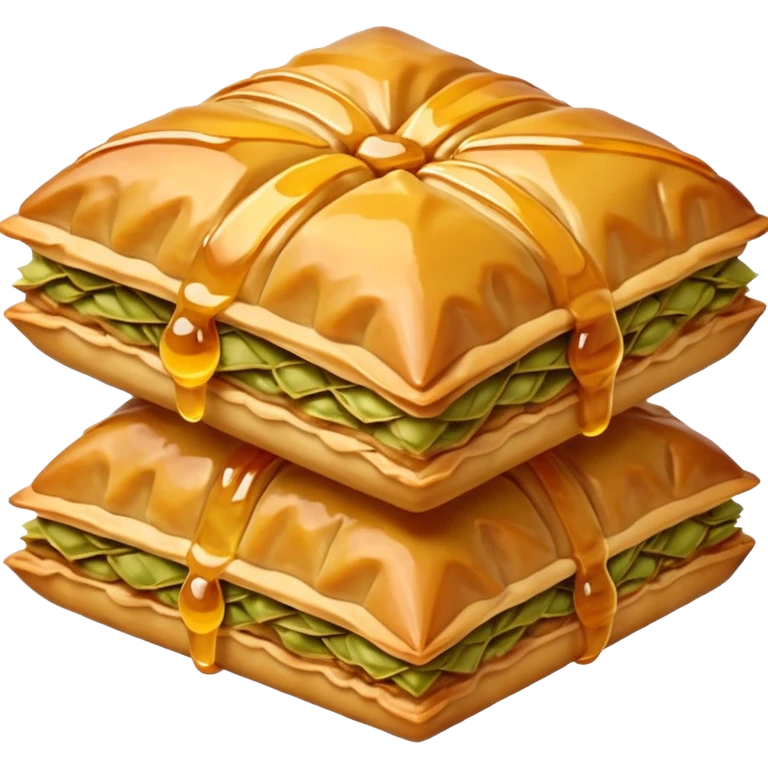 baklava 1 peice  emoji