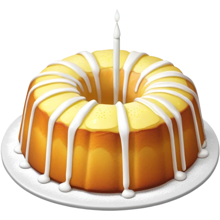 Lemon pound cake emoji