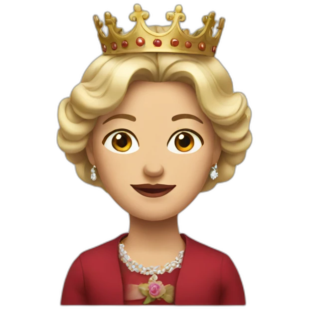 Danish queen emoji