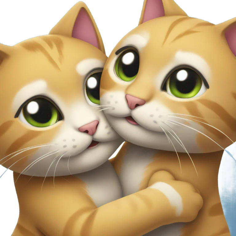 cats in love emoji