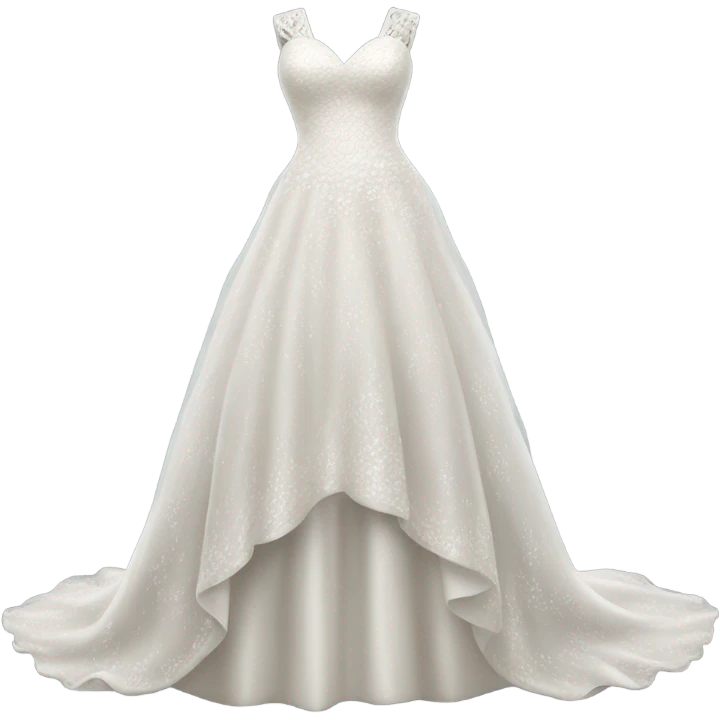 Hyper Realistic Wedding dress displays  emoji