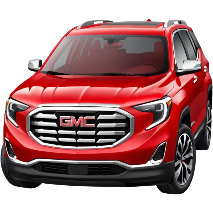 Red 2018 gmc terrain emoji