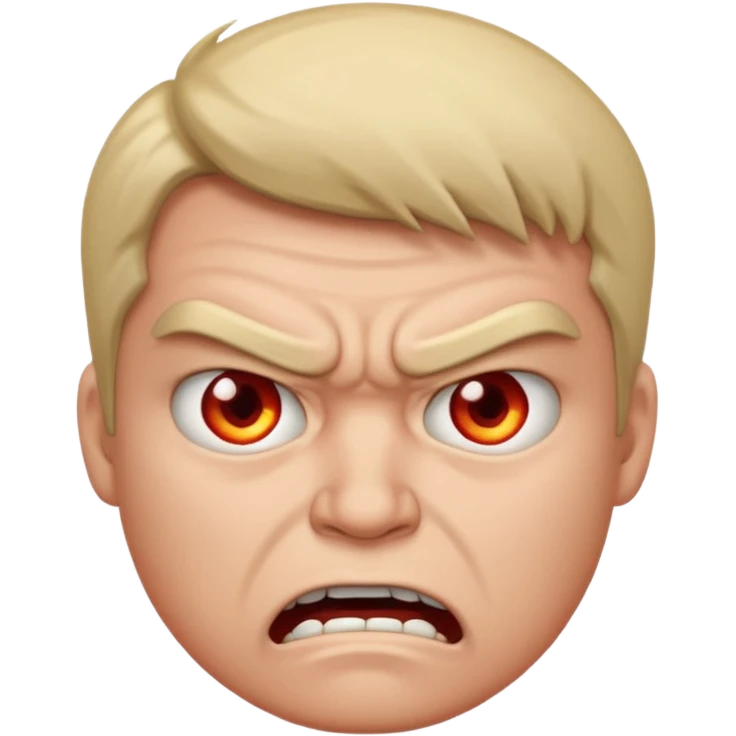 今天很生气 emoji