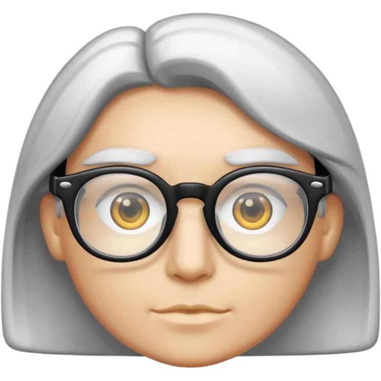 reading glasses emoji