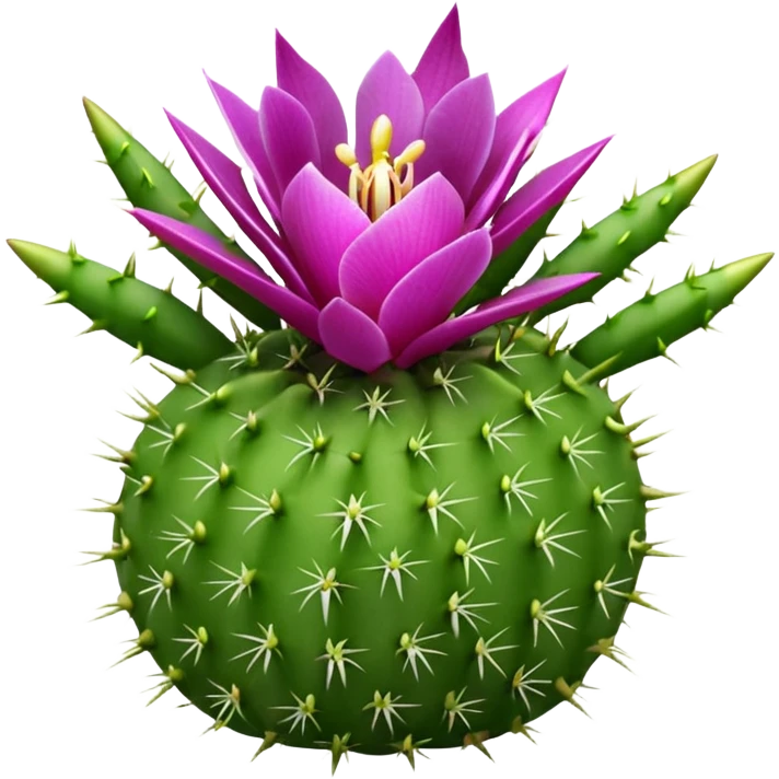 Orchid Cactus emoji