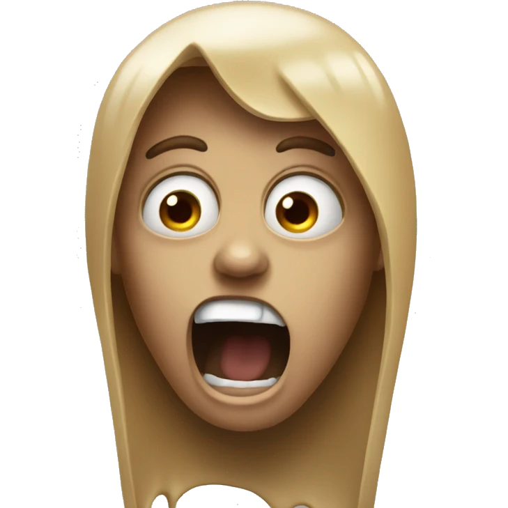 scream lies emoji