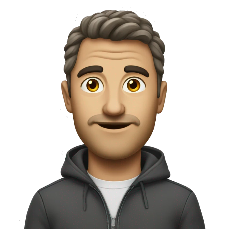 Собака породы мопс милая  emoji