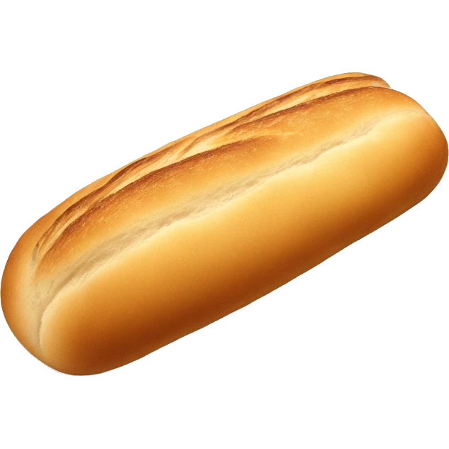 “Baguette with a crispy golden-brown crust.” emoji