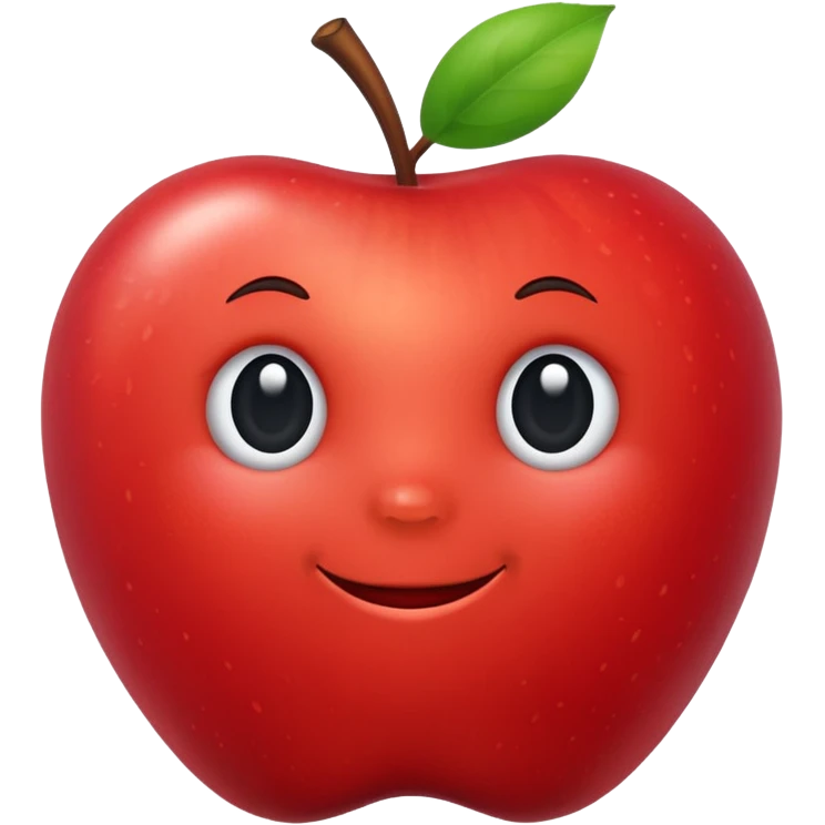 🍎🔴 emoji
