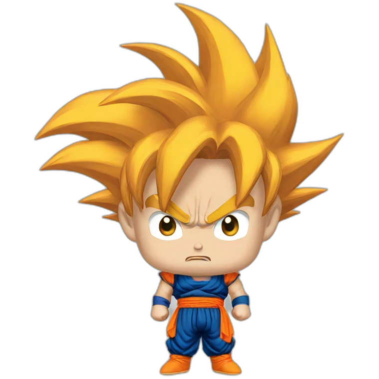 goku SS angry emoji