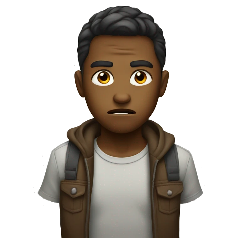 boy is angry emoji