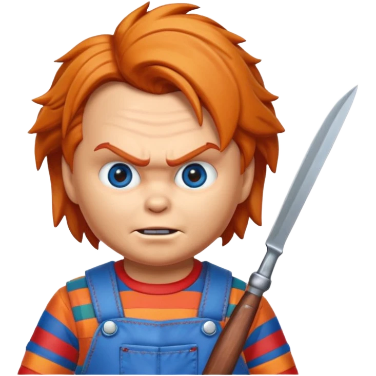 Un emojin de chuky emoji