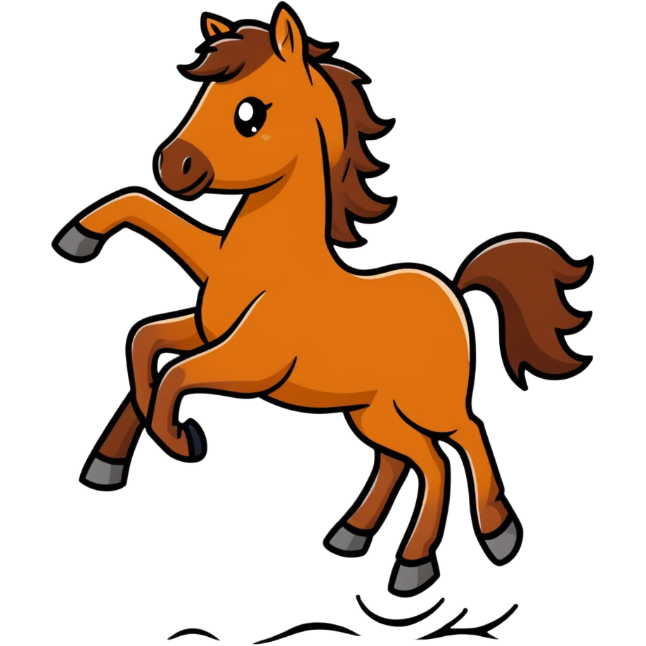 Horse jumping  emoji