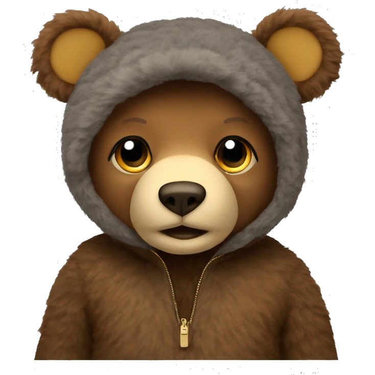 Fendi bear emoji