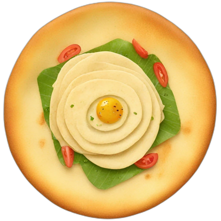 dosa south indian dish emoji