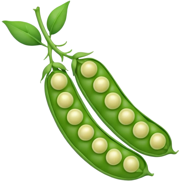 green peas emoji