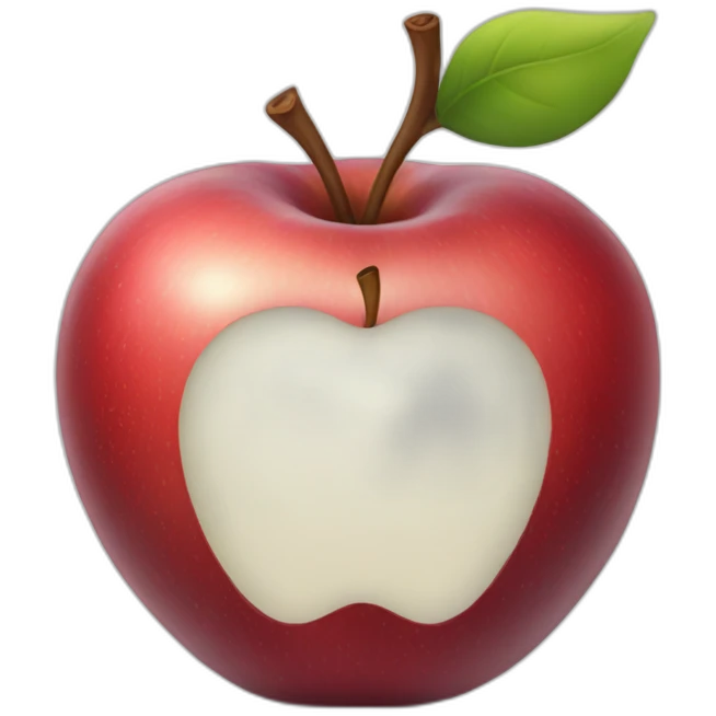 Apple logo emoji