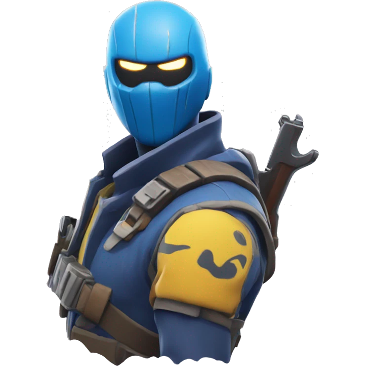 Fortnite battle royal bleu pc icon emoji