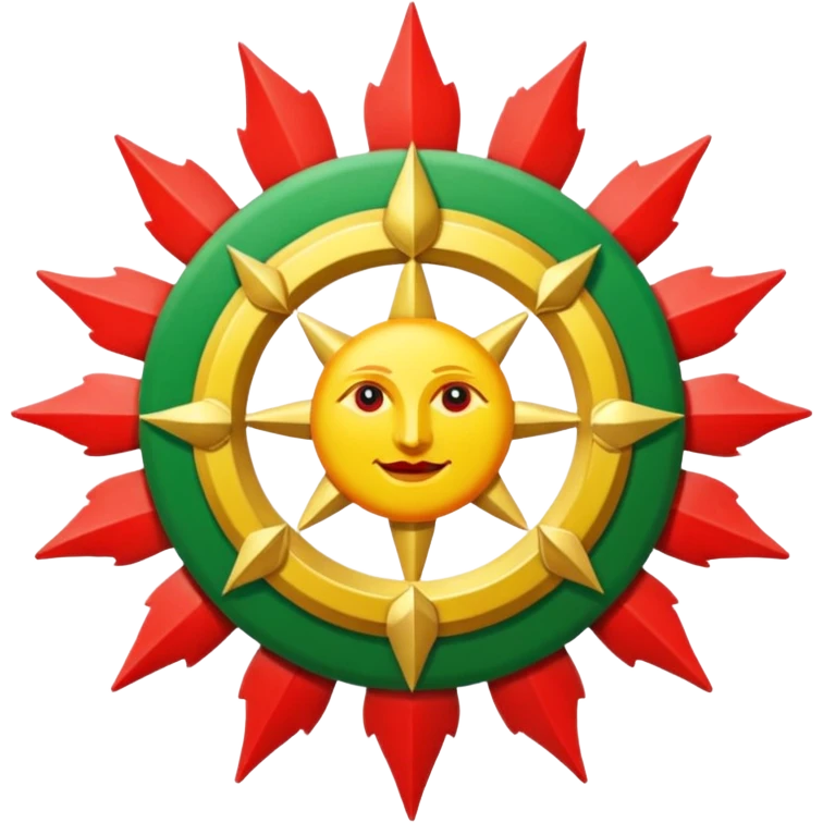 Kürdistan bayrağı emoji