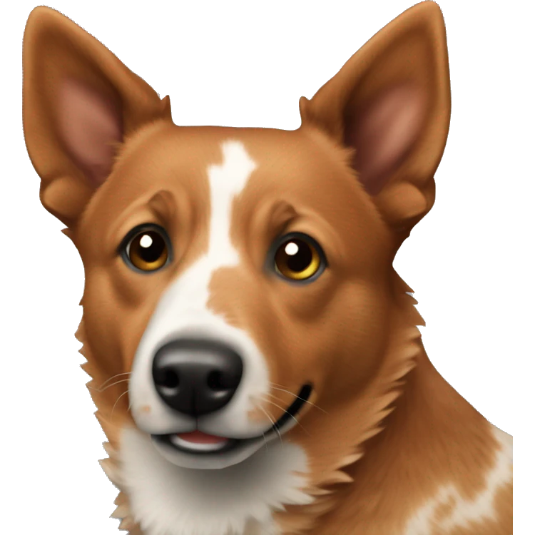 Red heeler emoji