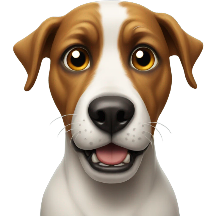 scary dog emoji