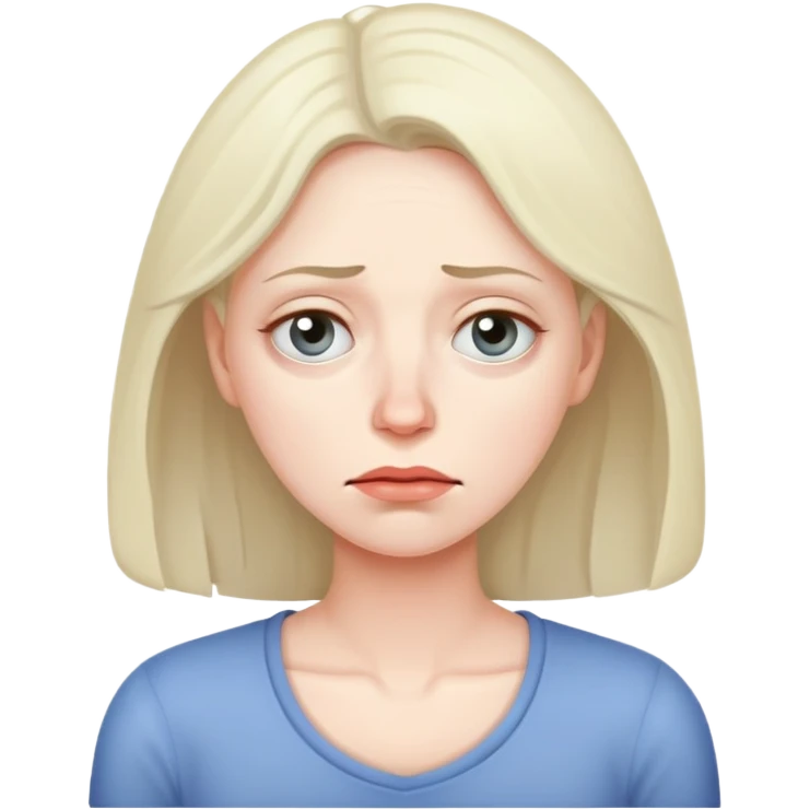 Exhausted mom emoji