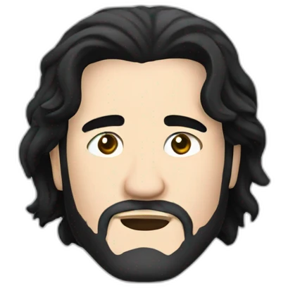 Jon snow laptop emoji