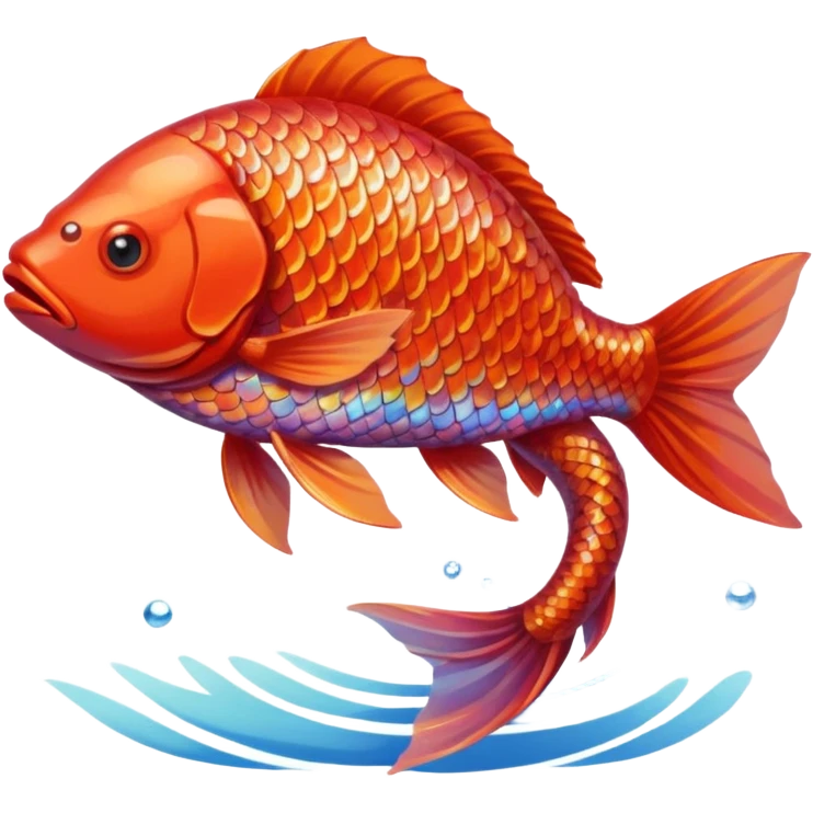 Red carp emoji