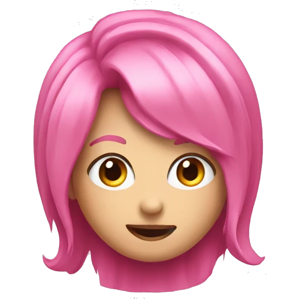 pink ok emoji