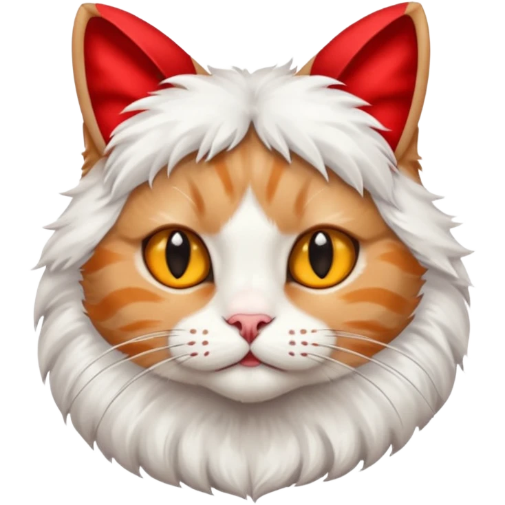 Cat with ribbon emoji