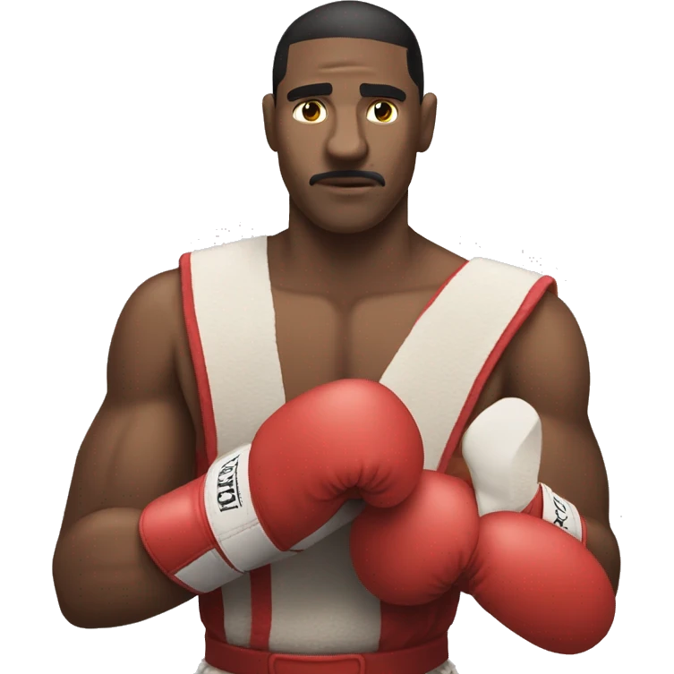 boxeador sin un brazo emoji