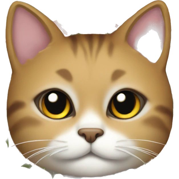 gato con flores  emoji