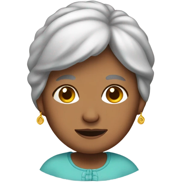 Pregnant grandma emoji