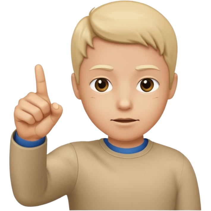 POINTING FINGER DIRECTLY TO CAMERA emoji