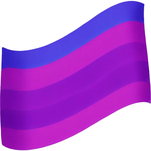 bisexual flag emoji